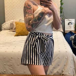 Boutique Striped Shorts